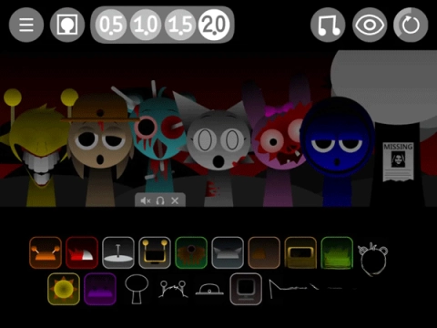 节奏盒子sprunki变速版(3)