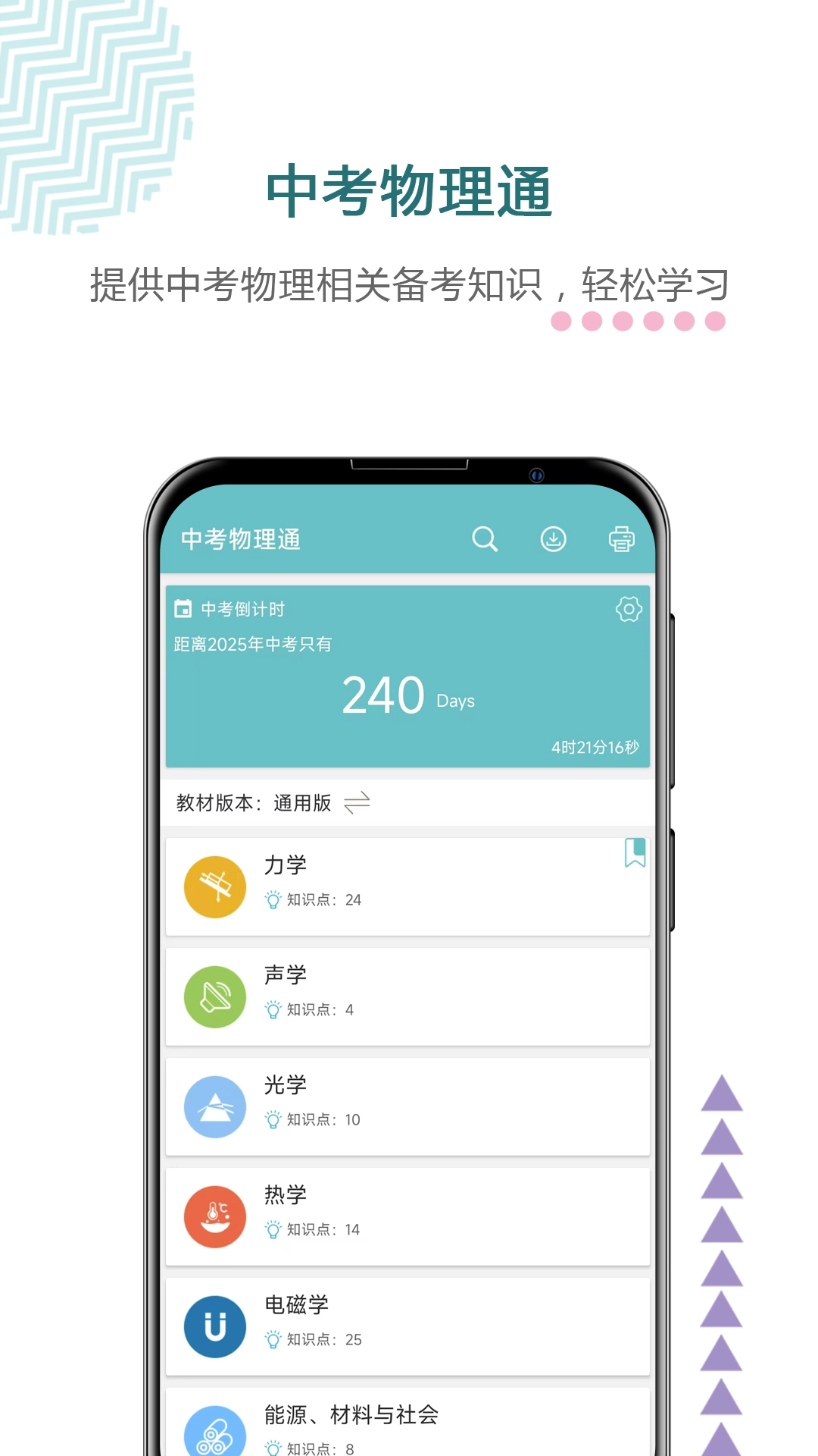 中考物理通 图1
