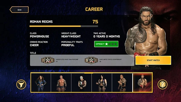 WWE2K25直装游戏版图1