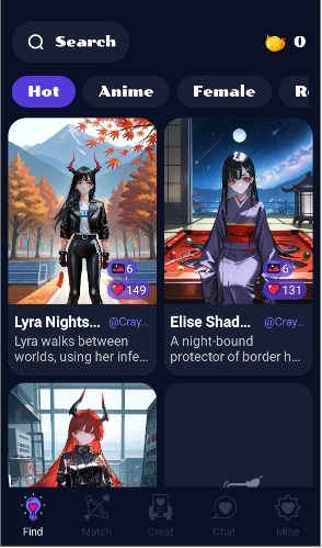 CrazyGirlai聊天软件最新版1