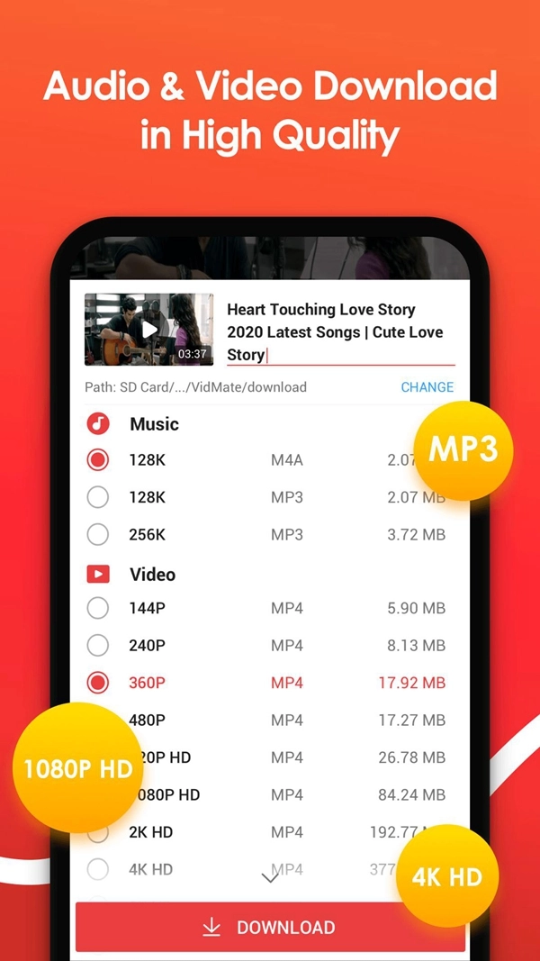 vidmate中文版截图2