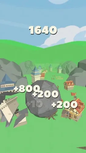 毀滅之石(推石頭解壓游戲)  手機(jī)版截圖0