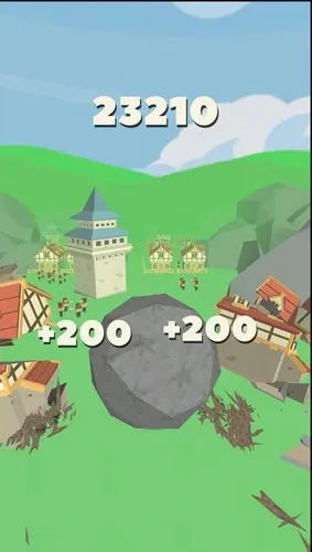 毀滅之石(推石頭解壓游戲)  手機(jī)版截圖2