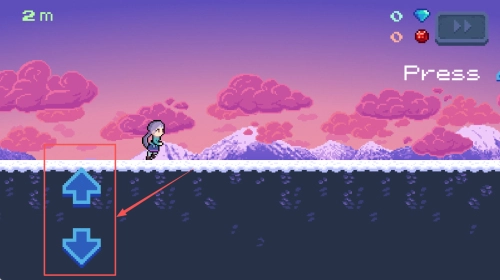 无尽的像素跑酷