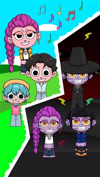 怪兽韩团节奏盒子游戏纯净版图4