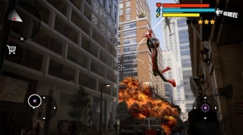 蜘蛛侠城市英雄(Rope Frog Ninja Hero Car Vegas)-图1