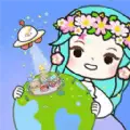 潮流少女换装秀游戏绿色版