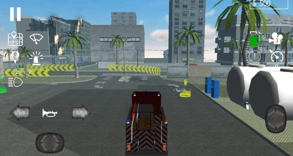 消防车英雄救援