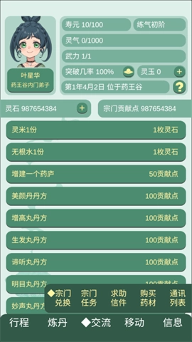 药王谷女修修炼手札