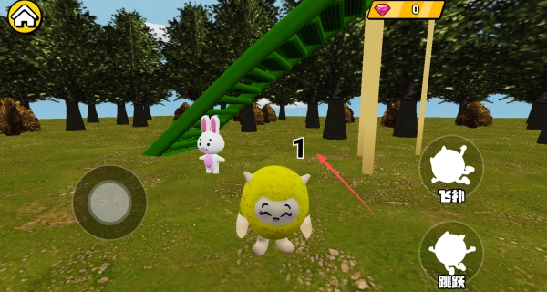 黑夜森林滑滑梯图4