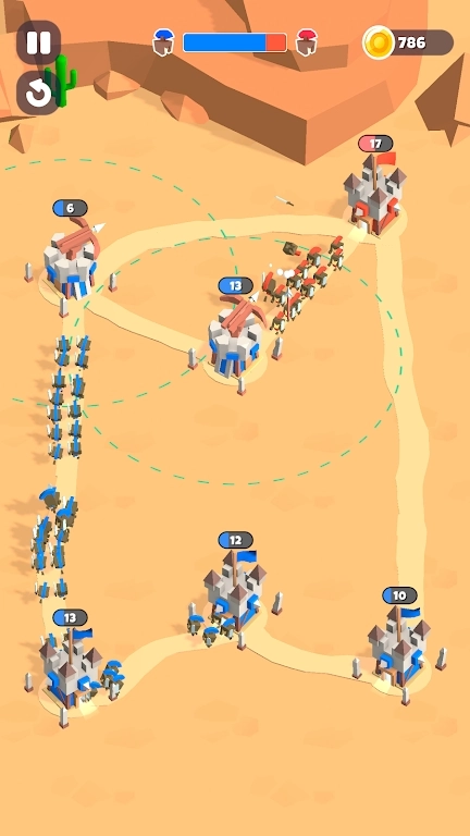 城堡争夺战游戏