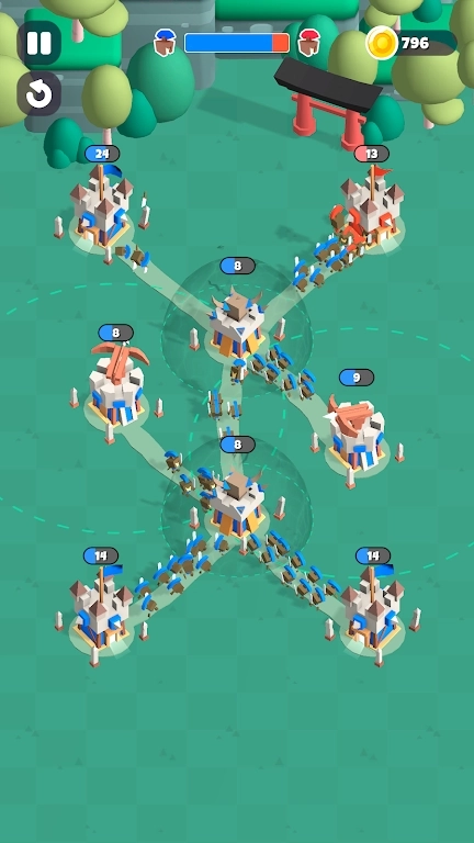 城堡争夺战游戏