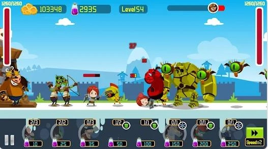 超级英雄城堡勇士争霸