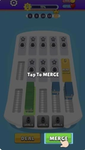 钱币分类堆叠与合并2