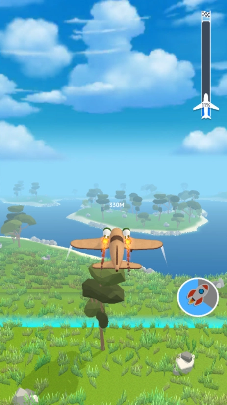 高空飞机模拟图2