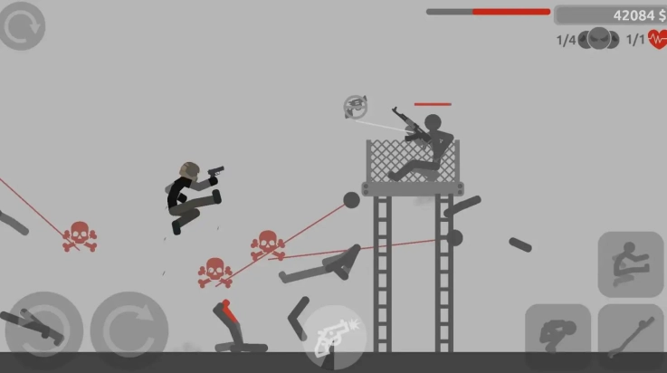 火柴人杀手4游戏截图3