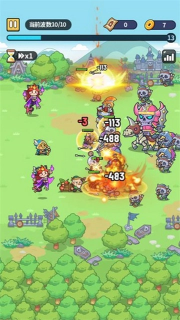 热血英雄团菜单MOD最新版图1
