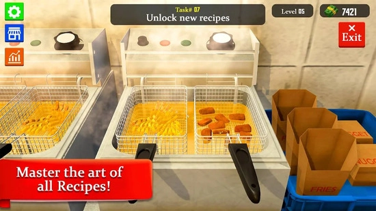 汉堡餐厅模拟器3D内购图2