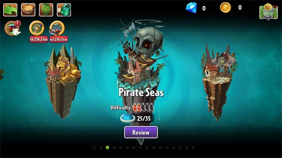 植物大战僵尸2返茂版图1