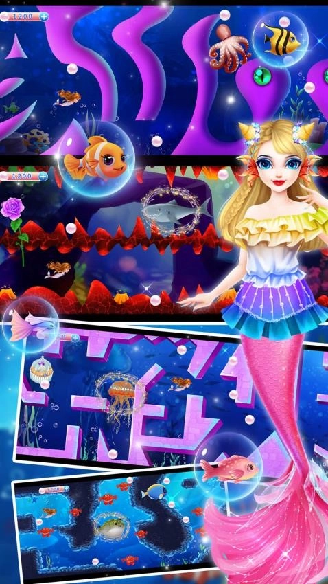 时尚美人鱼城堡装扮故事手机版图2