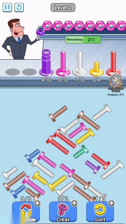 最好的螺丝游戏免广告版