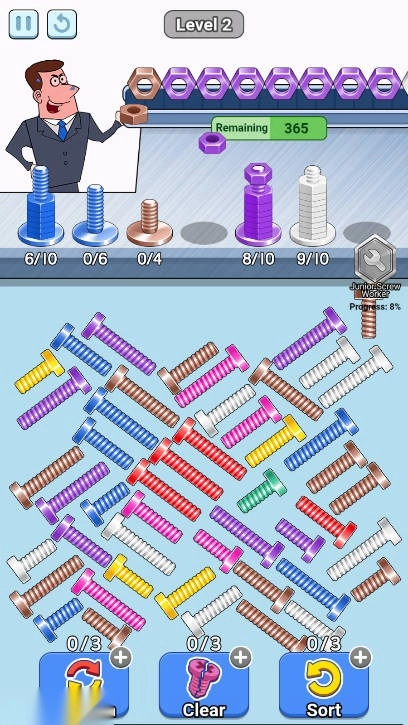 最好的螺丝游戏免广告版