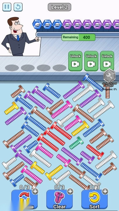 最好的螺丝游戏免广告版