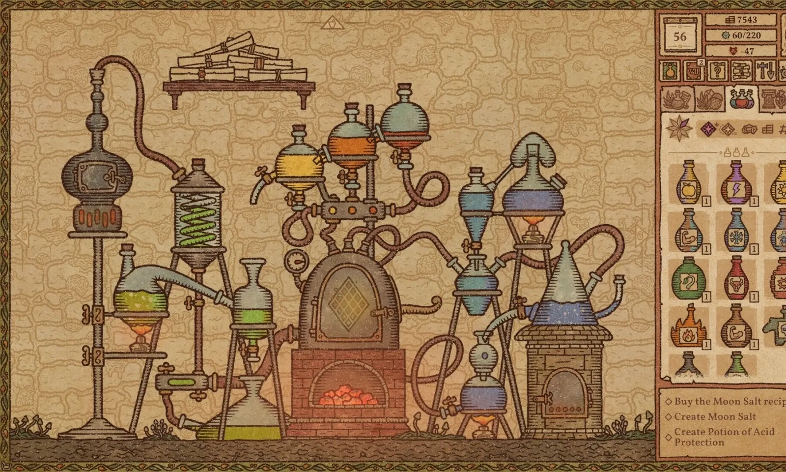 药剂工艺炼金术士模拟器