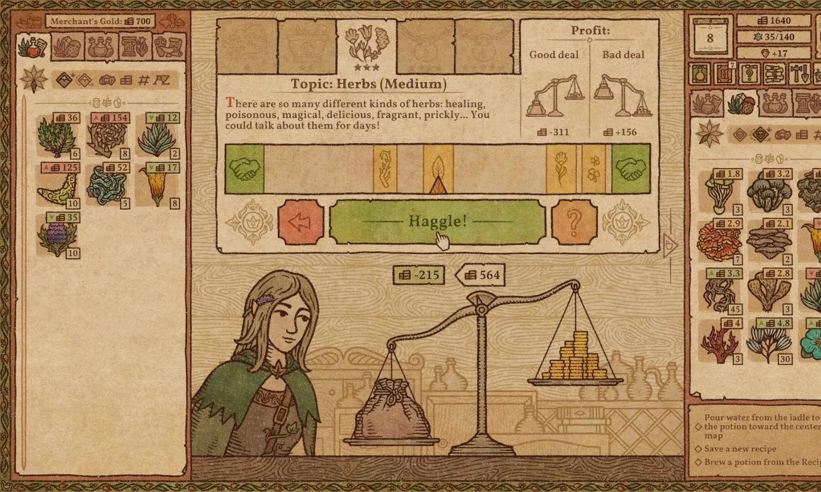 药剂工艺炼金术士模拟器