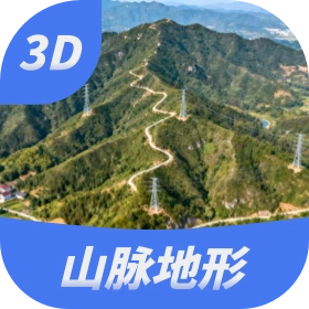 堪舆山水卫星地图