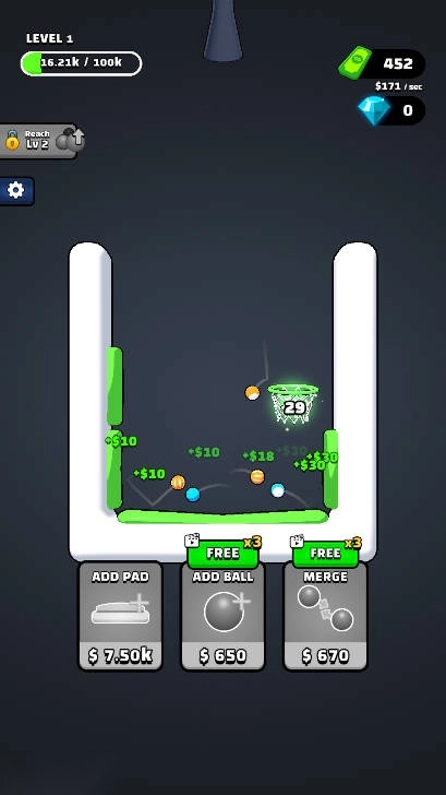 合并与弹跳游戏免广告版截图4