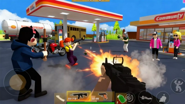 像素城市犯罪混乱图2