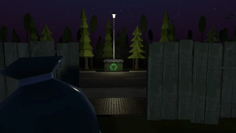 垃圾箱之夜游戏