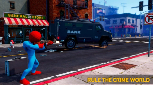 蜘蛛侠火柴人绳索英雄2