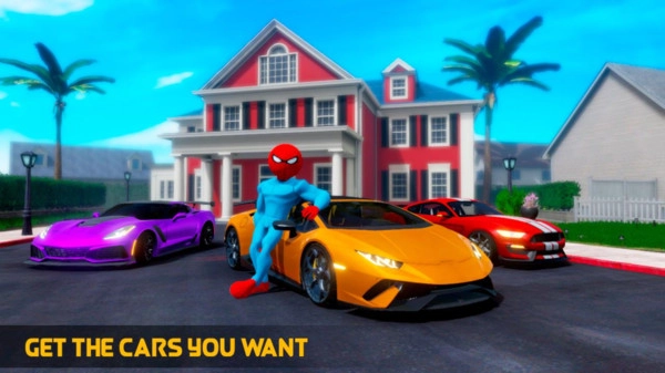 蜘蛛侠火柴人绳索英雄1