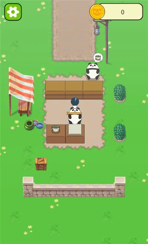 熊猫咖啡馆(熊猫经营游戏)  手机版图2