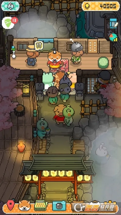 柴犬店长的可丽饼店(柴犬经营游戏)  手机版图1