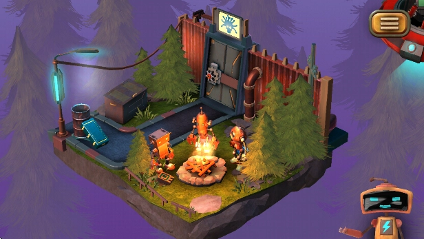 微型充电机器人