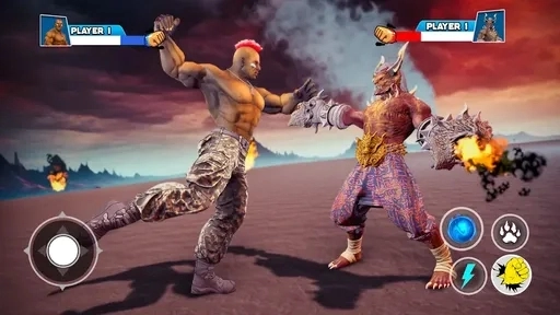 空手道英豪格斗对决(Fighting Game)图1