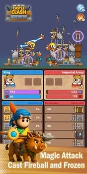 城堡冲突建造与合并战争手游无广告版图3