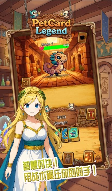 宠物传说卡片RPG