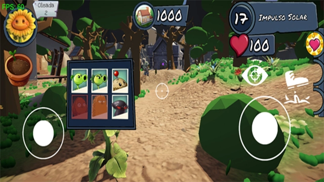 植物大战僵尸花园战争游戏绿色版图1