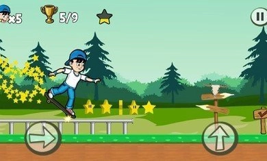 溜冰小子大作战(SkaterKid)游戏无广告版图2