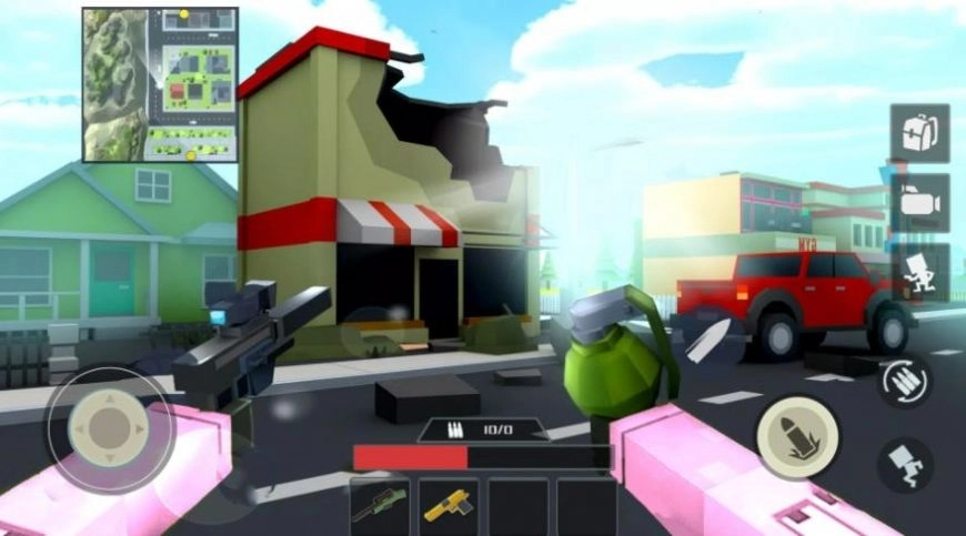 跳伞吃鸡生存游戏安装截图2