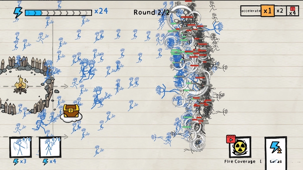 paper battle纸上战争桌游