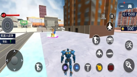 变形机甲破坏城市(2)