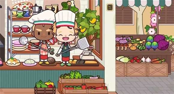 米加小镇更新披萨店和邮局1