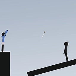 火柴人扔剑投掷