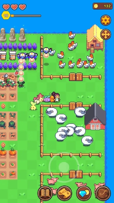 海岛时光种田挖矿钻石版