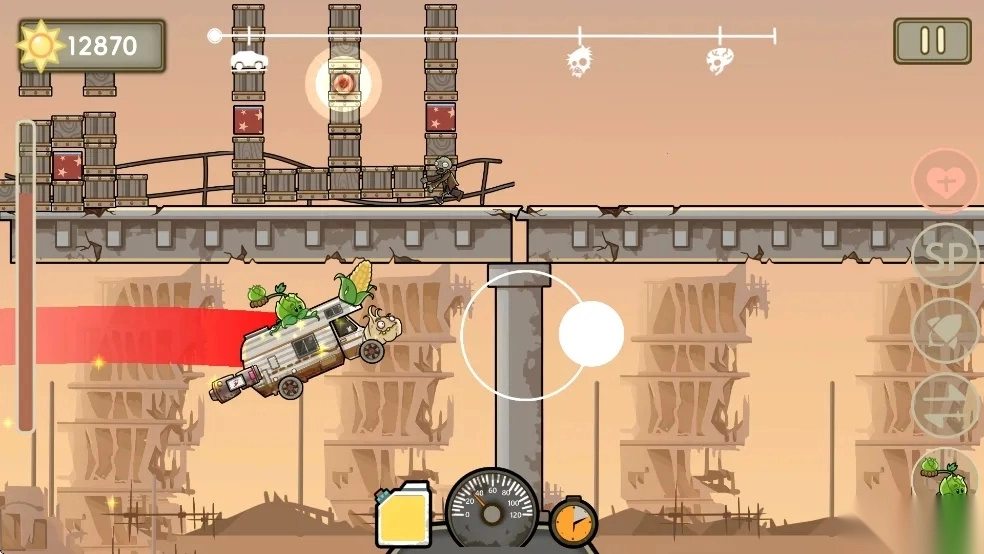 植物飞车2026最新版图2